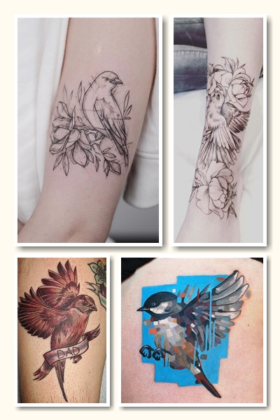тату горобець у Києві