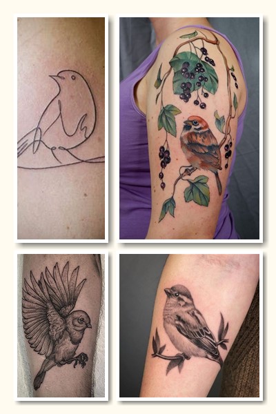 значення тату горобесь