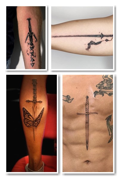 символізм тату меч