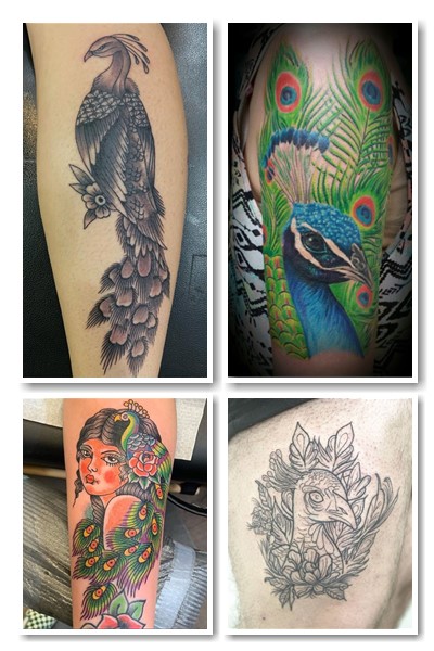 Татуювання із зображенням павича може означати