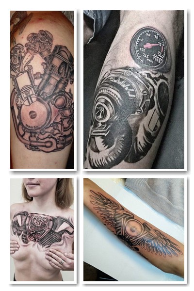 значення татуювання мотор