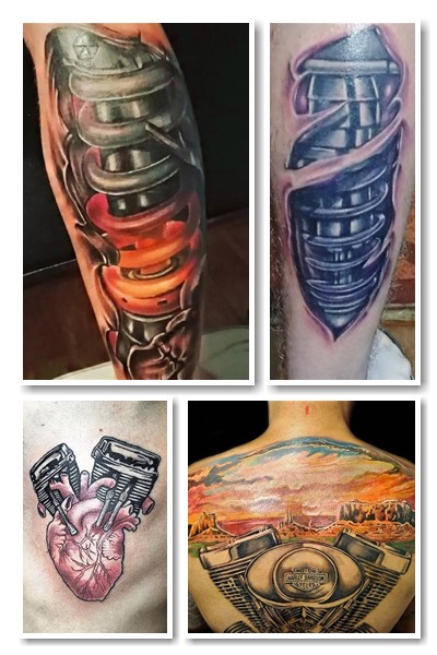 Татуировки, связанные с поршнями