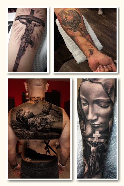 Історія символу Розп'яття тату