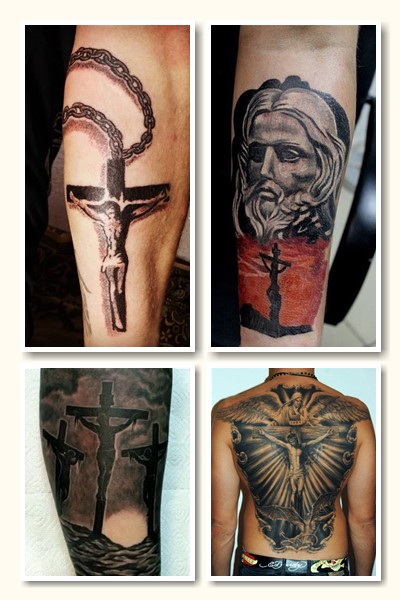 стилі розп'яття Христа тату