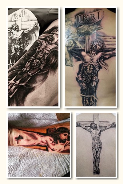 Де набивають татуювання розп'яття