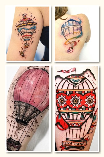 Що татуювання повітряна куля говорить про людину