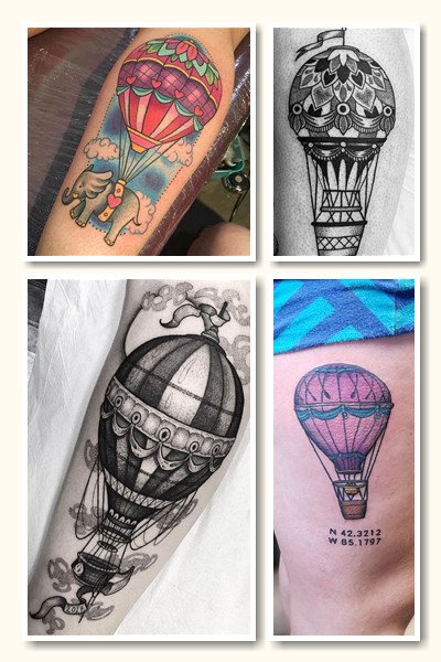 татуювання з повітряною кулею