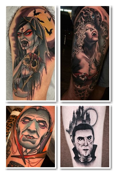 Тату вампір та тату Дракула