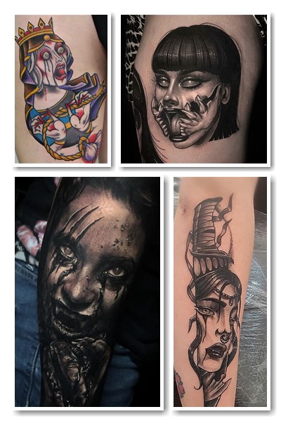 Тату вампір варіанти