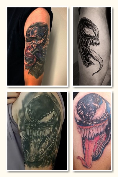 Особливості зовнішнього вигляду татуювання Веном