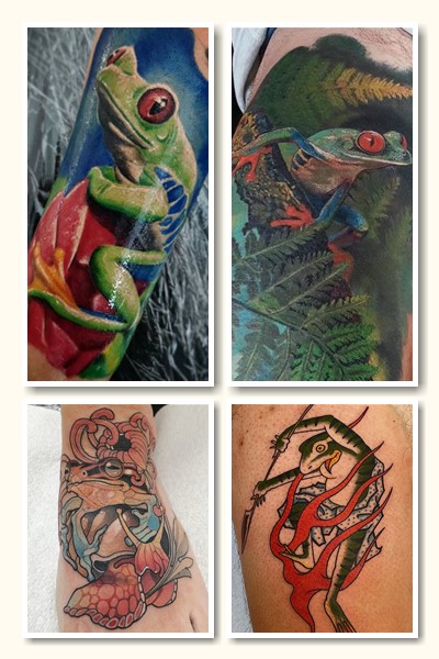 Значення татуювання жаба