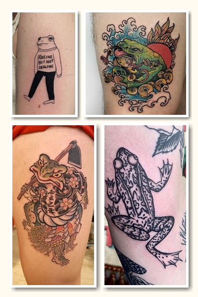 Значення тату жаба