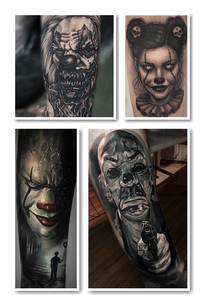 зробити тату клоун у києві