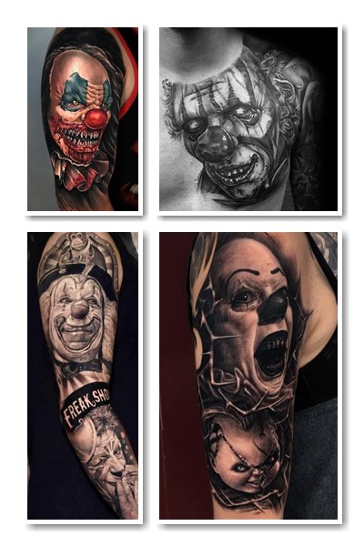 Значення клоунських татуювань