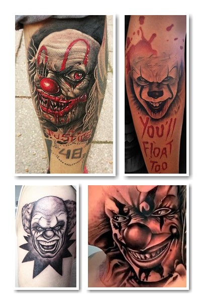 стилі Тату клоун