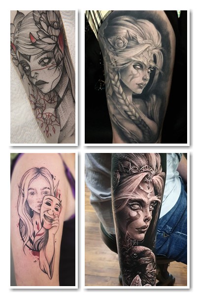 історія символу тату ельф