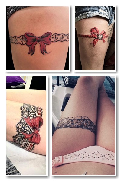 Татуювання панчохи гарно виглядає