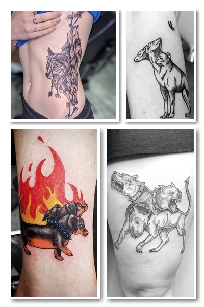 стилі для втілення тату цербер