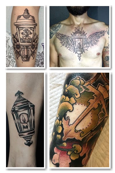 Тату лампа – цікавий малюнок