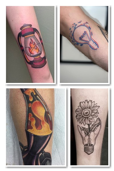 татуювання лампочка значення