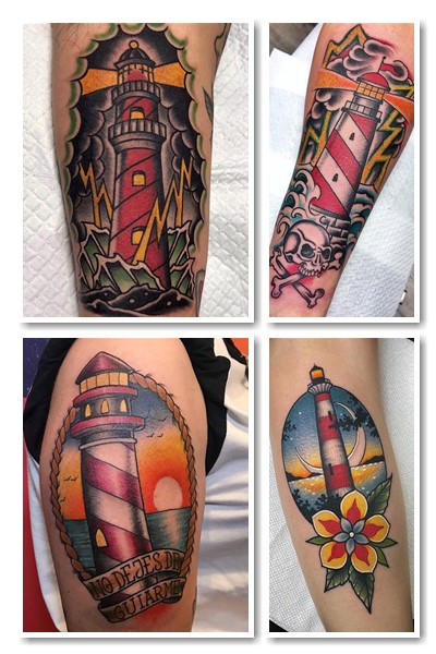 Історія малюнку Тату маяк 