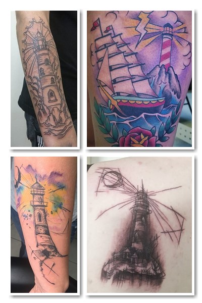 стилі для тату маяк