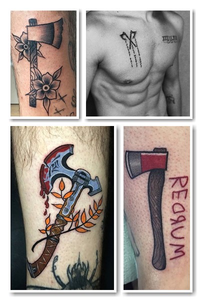 тату сокира символізм