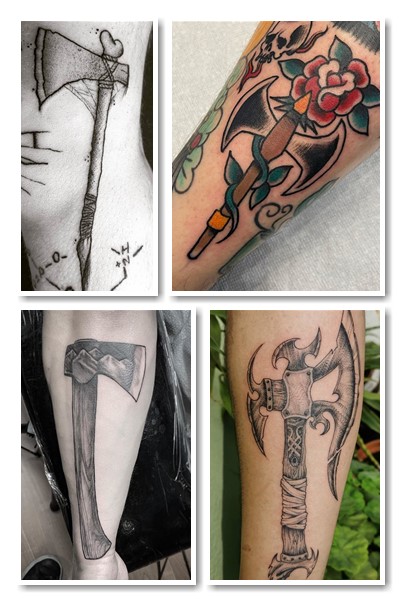 Тату сокира має багатогранне значення