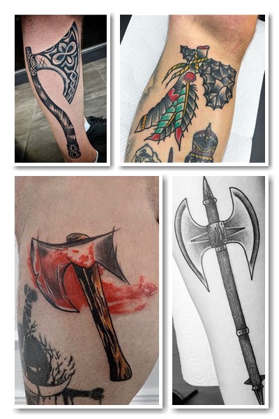 стилі тату сокира