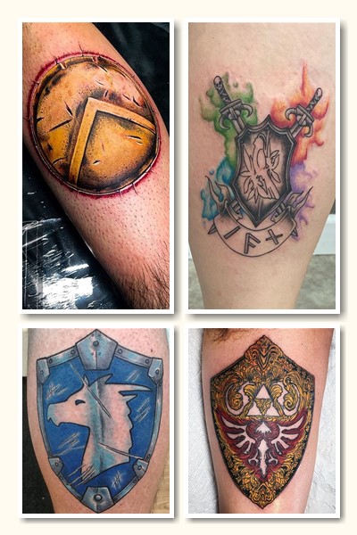 історія тату щит