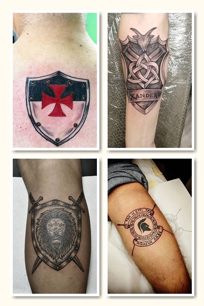 Татуювання зі щитом значення