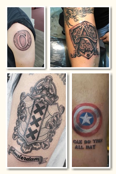 Особливості зображень щита