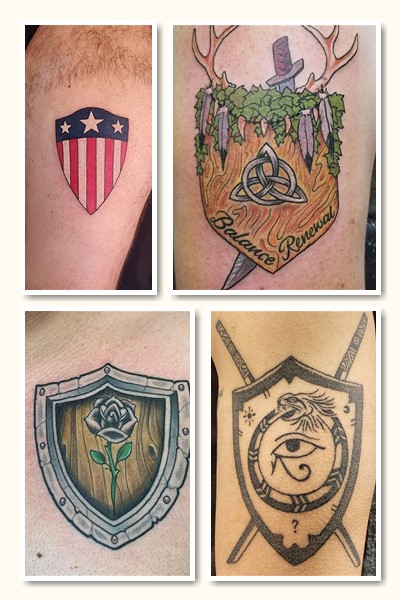 тату щит у Києві