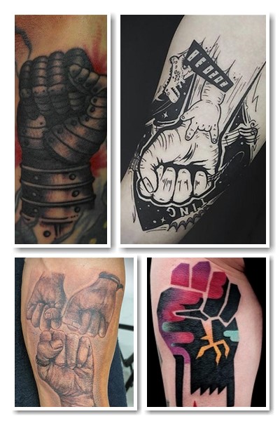 стилі тату кулак