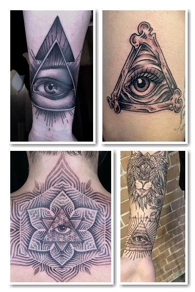  око в трикутнику тату