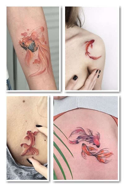 Значення татуювання золота рибка