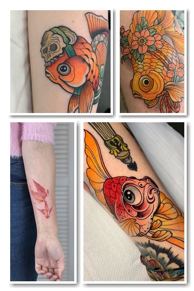 символіка тату золота рибка