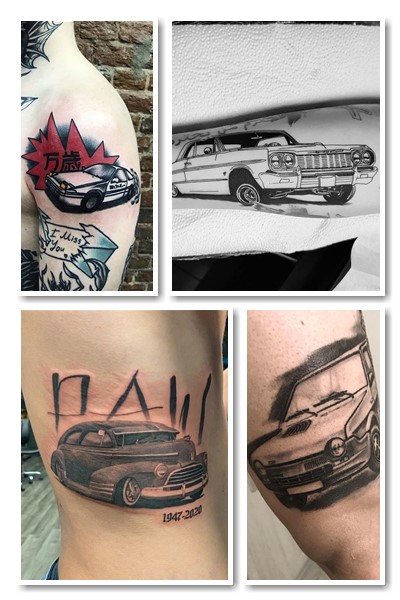 Тату автомобіль символізує 