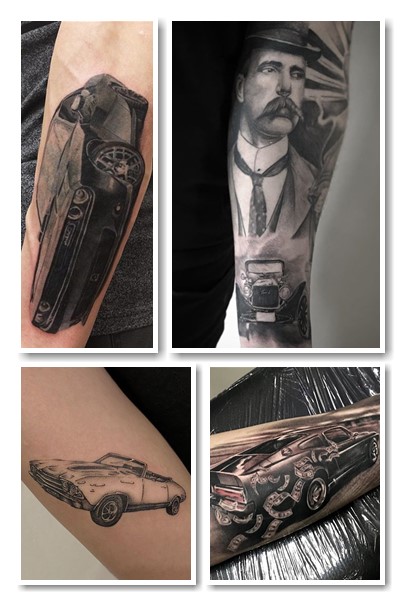 Особливості значення тату автомобіль