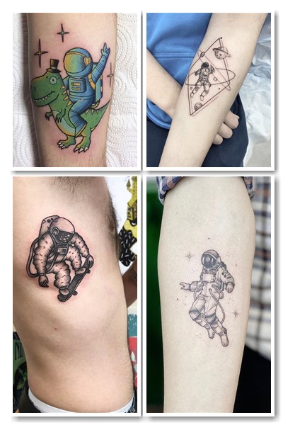 Тату космонавт може символізувати бажання свободи