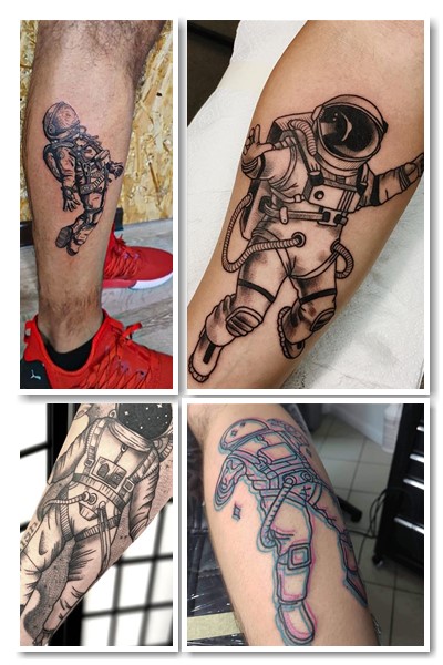 Види татуювань із космонавтами