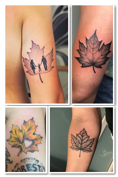 Особливості татуювань із листям
