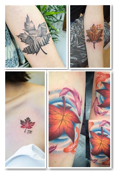 У Києві татуювання у вигляді листя 