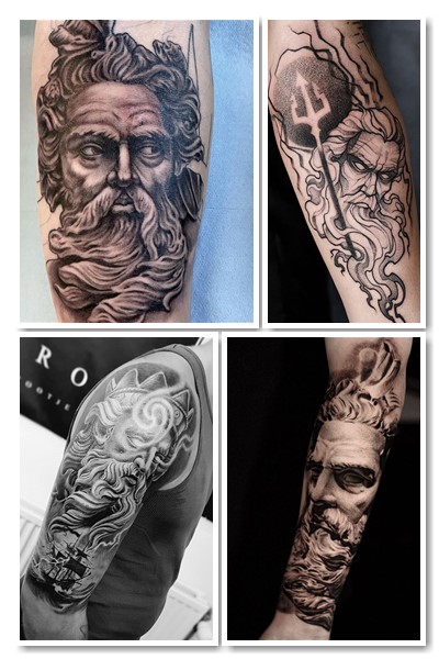 історія символу тату Посейдон