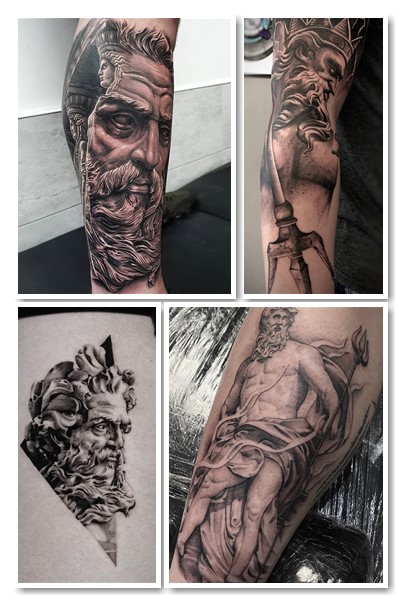 Загалом тату Посейдон або тату Нептун