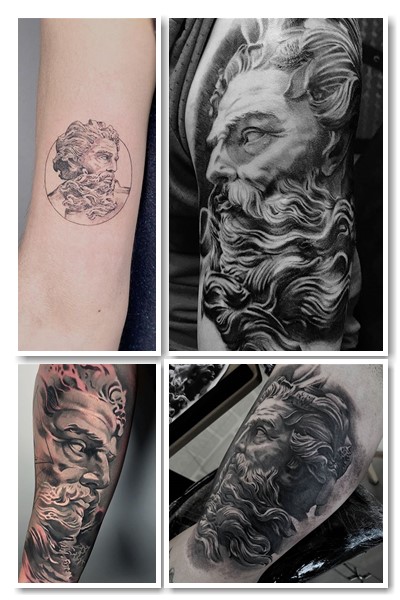 Татуювання із зображенням владик морів та океанів 