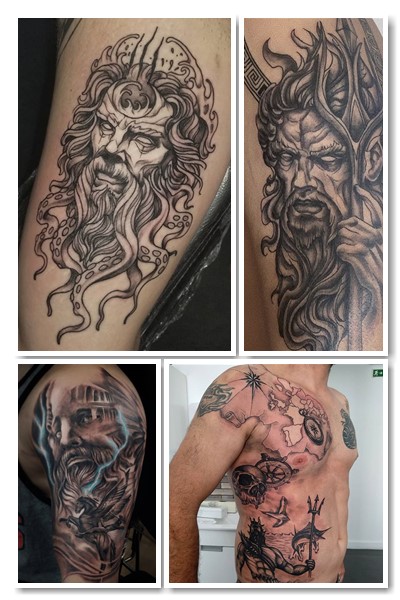 Особливості татуювань Посейдон