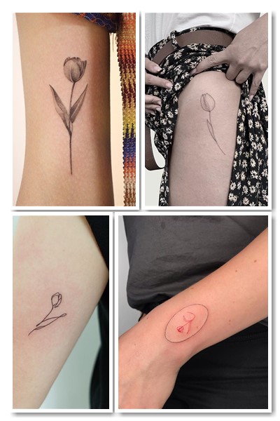 тату тюльпан символізм