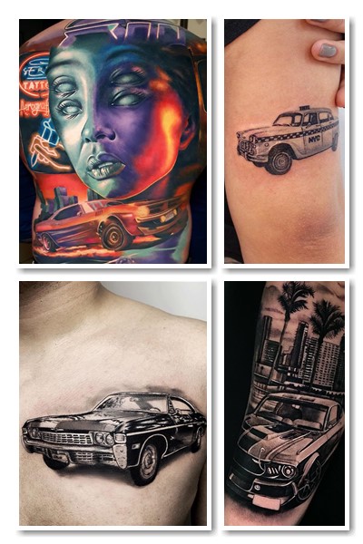 Значення татуювання автомобіль