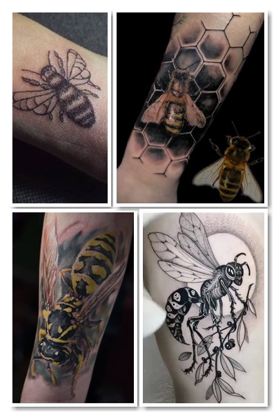 Історія символу тату бджола/оса/джміль